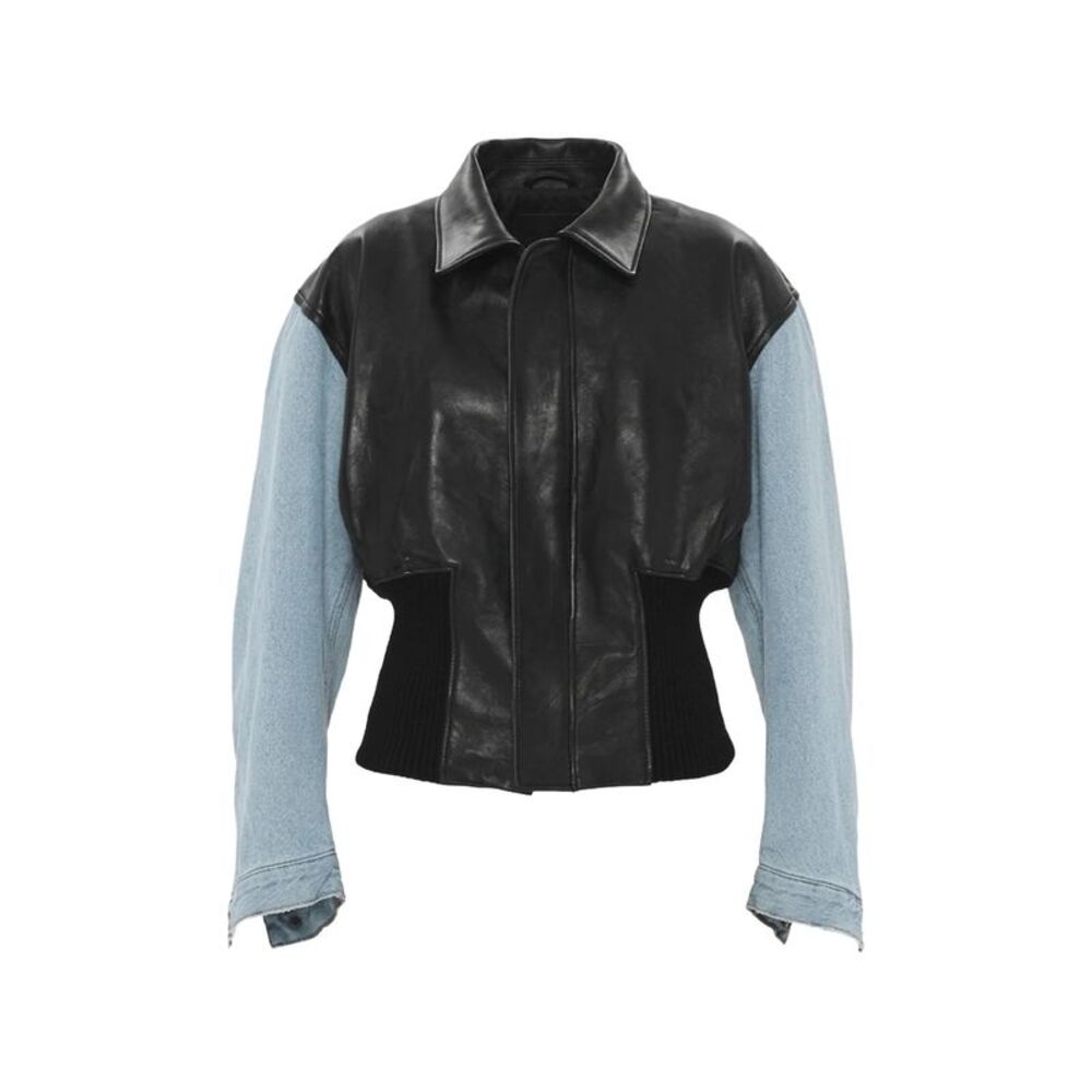 Haikure Black Jackets - Leather Jackets Women